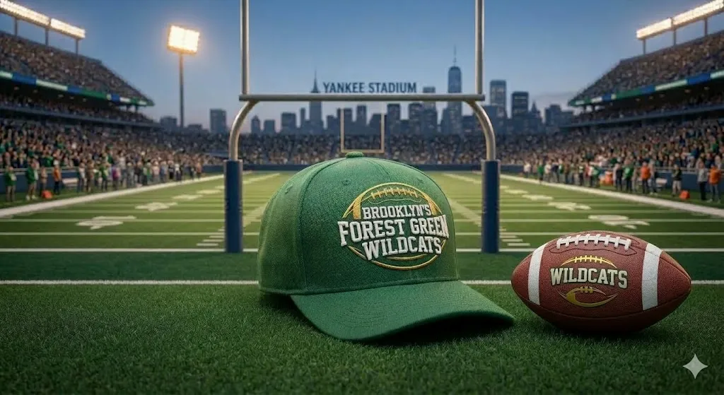 Classic snapback cap with flat brim and adjustable snap